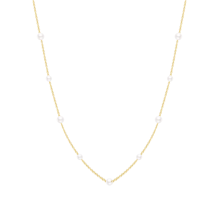Halskette Pearl Sea 925/-18k vergoldet
