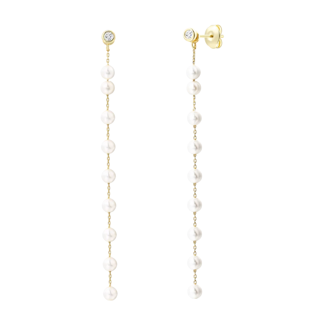 Pearl Sea Ohrhänger 925/-18k vergoldet