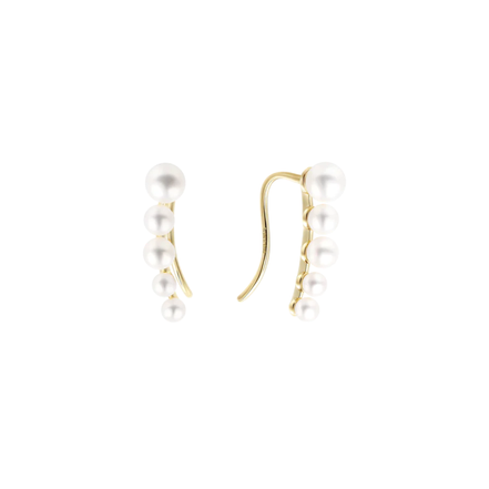 Pearl Sea Ohrringe 925/-18k vergoldet