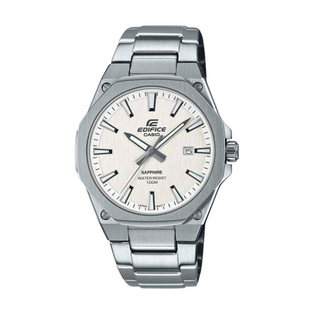 Uhr Herren "Edifice" Edelstahl, silber, weiß EFR-S108D