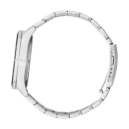 Uhr Herren "Edifice" Edelstahl, silber, schwarz EFS-S5