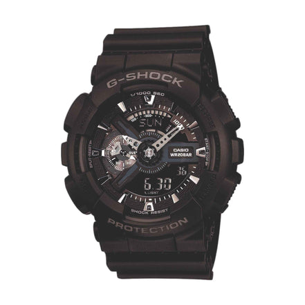 Uhr Herren "G-Shock" Resin-Armband, schwarz GA-110-1BE
