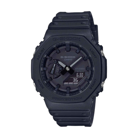 Uhr Herren "G-Shock" Resin-Armband, schwarz GA-2100-1A