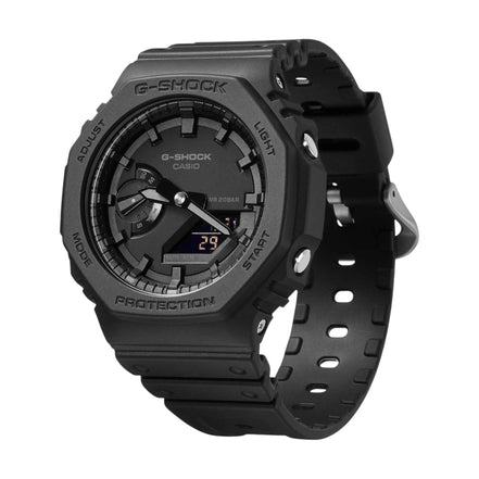 Uhr Herren "G-Shock" Resin-Armband, schwarz GA-2100-1A