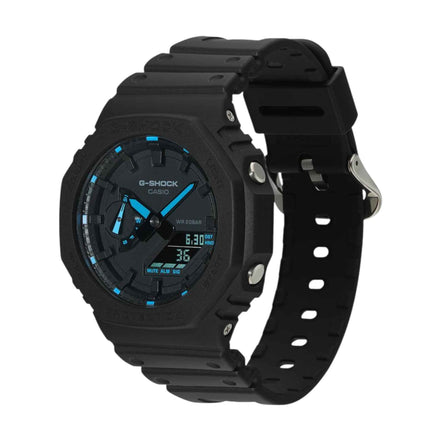 Uhr Herren "G-Shock" Resin-Armband, schwarz GA-2100-1A