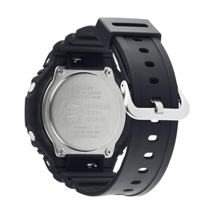 Uhr Herren "G-Shock" Resin-Armband, schwarz GA-2100-1A