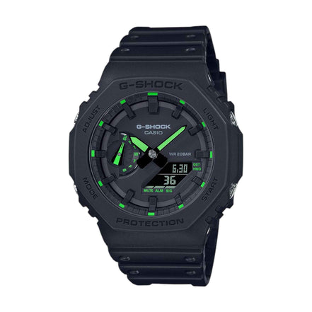 G-Shock Herrenuhr schwarz, grün