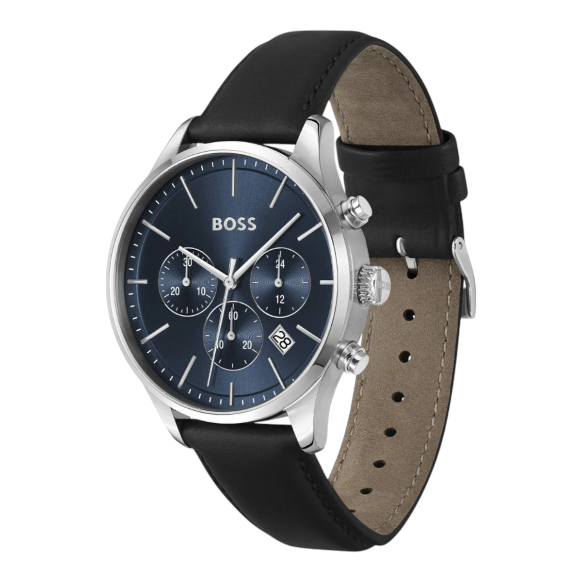 Herrenuhr Avery Chronograph Leder