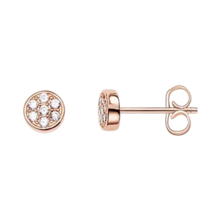 Ohrstecker Silber rosé-vergoldet