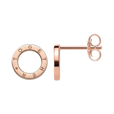 Ohrstecker Silber rosé-vergoldet