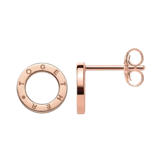 Ohrstecker Silber rosé-vergoldet