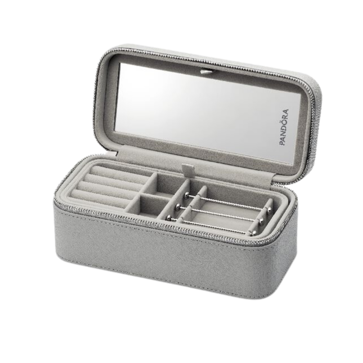 Reise Schmuckbox Grau