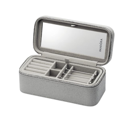 Reise Schmuckbox Grau