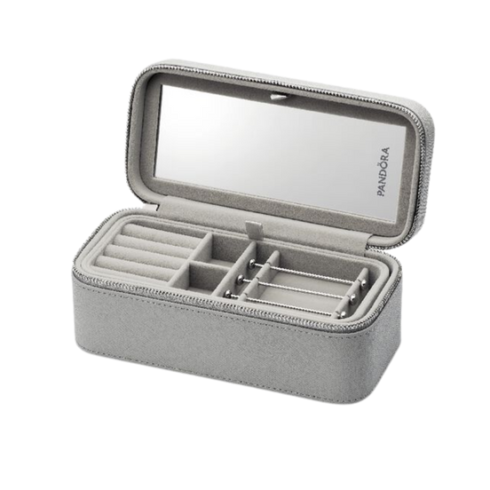 Reise Schmuckbox Grau