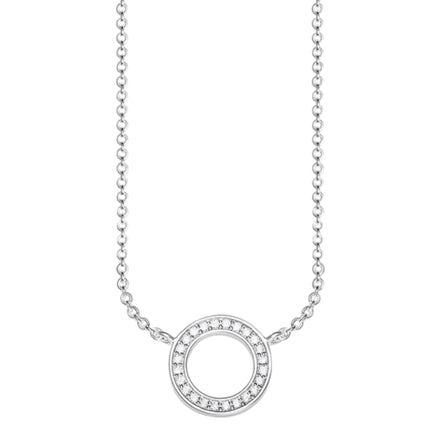 Collier "Kreis" Silber Zirkonia