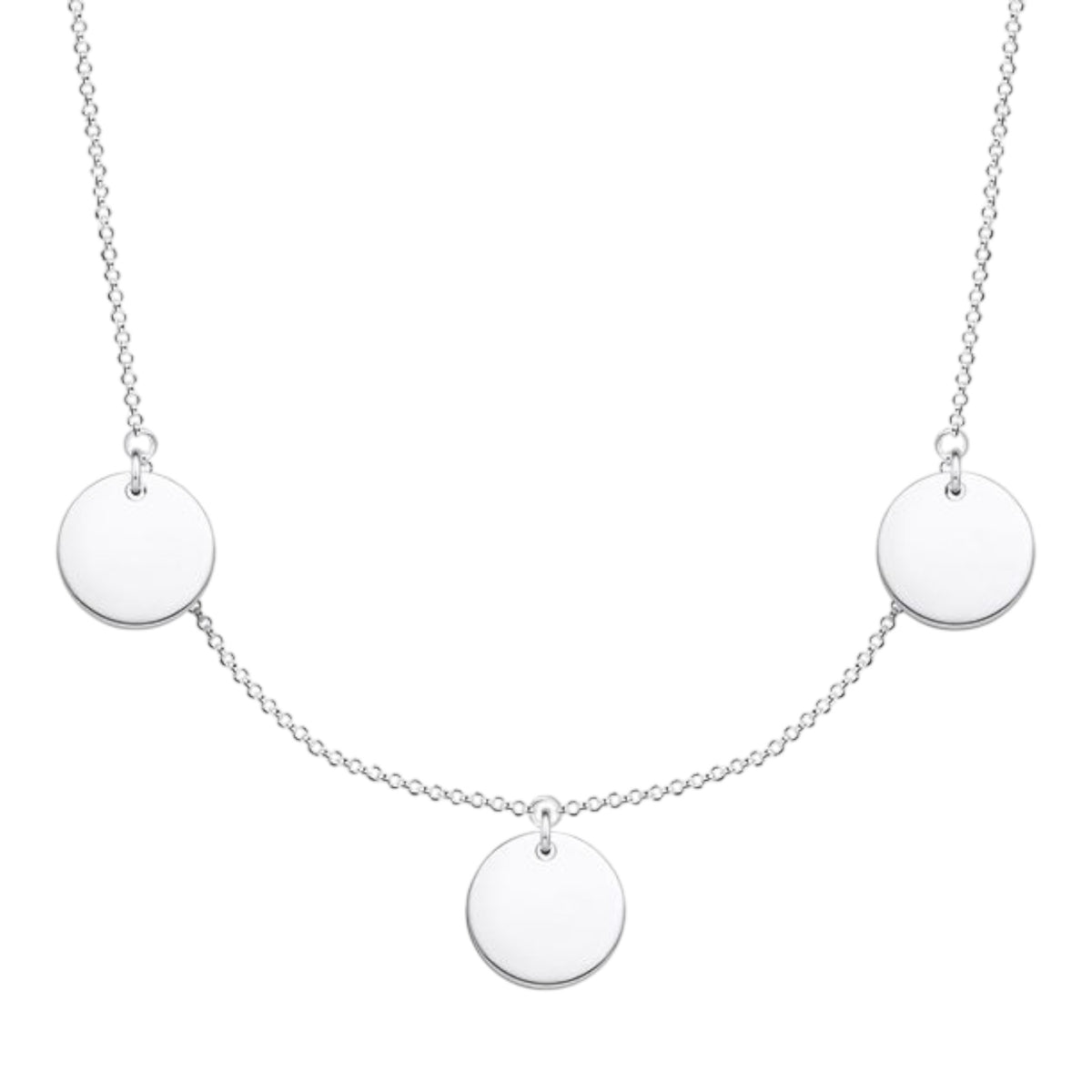Kette rund Silber