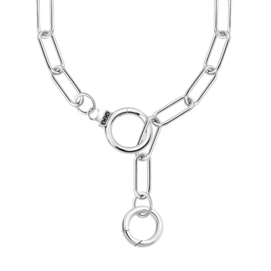 Kette Gliederkette geschwärzt