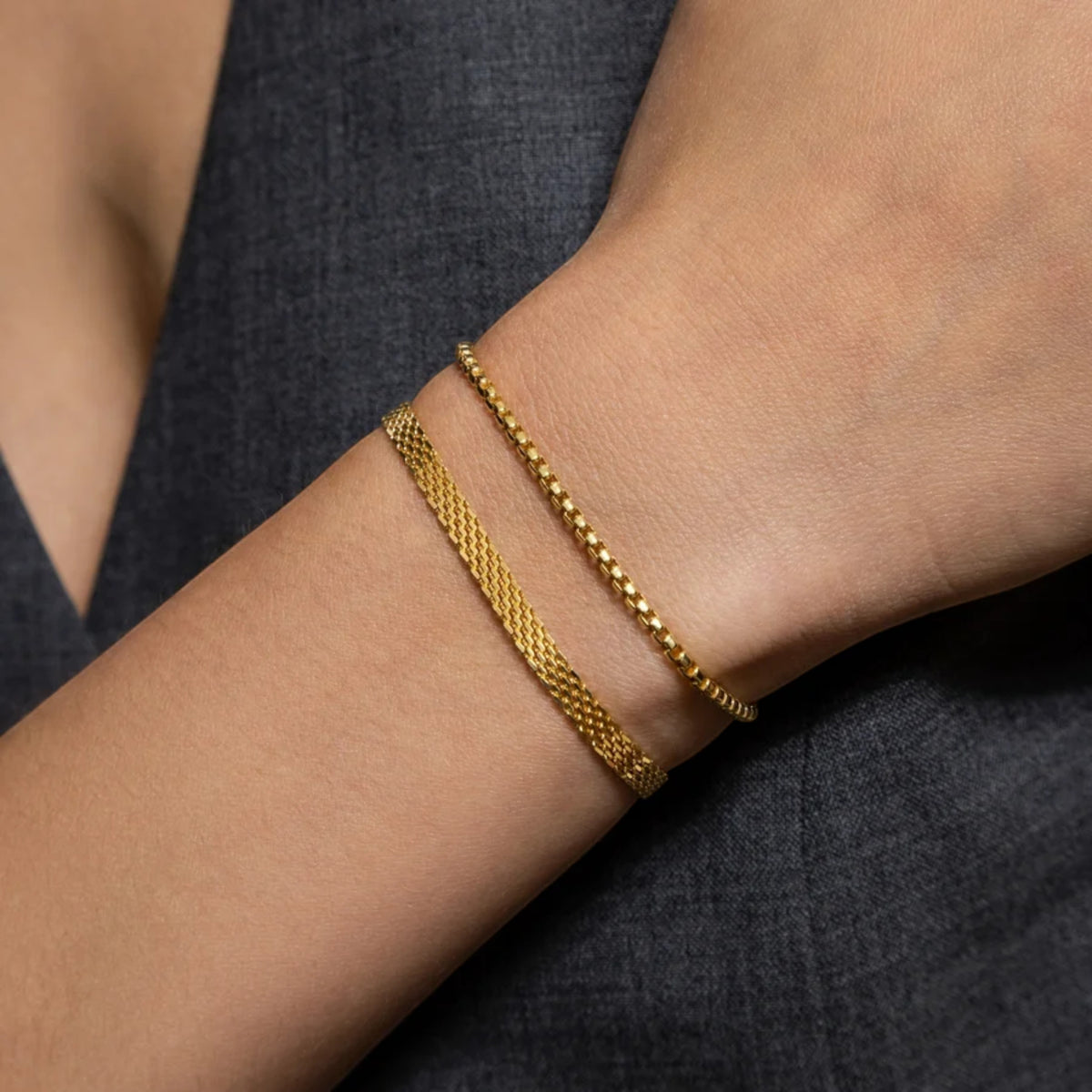 BASIC Armband goldfarben