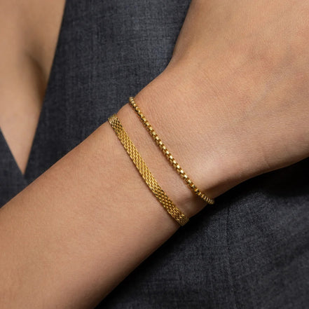 BASIC Armband goldfarben