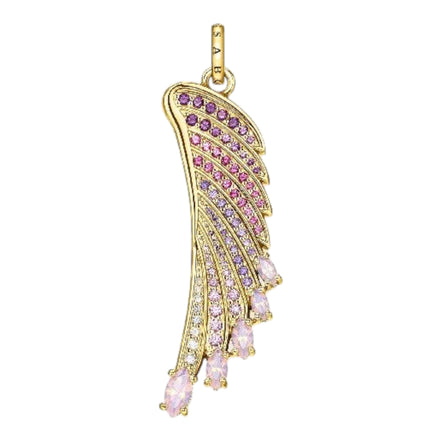 Anhänger "Flügel" vergoldelt