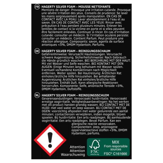 Silver & Multimetal Foam Reinigungsschaum