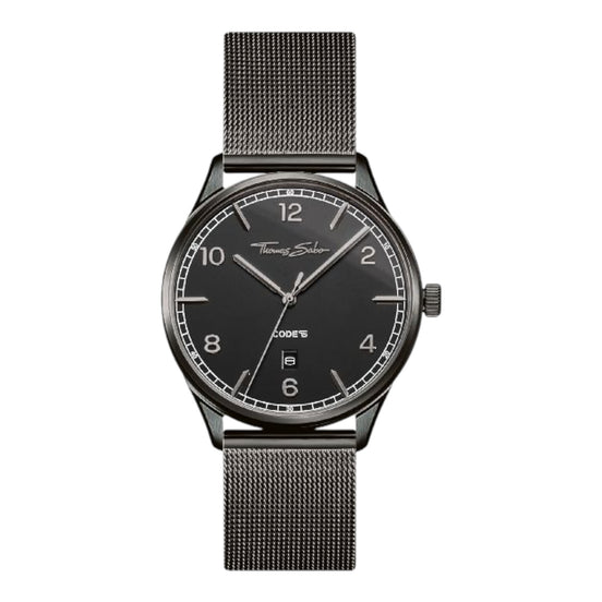 Uhr Unisex Schwarz