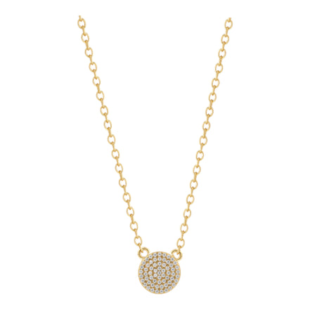 Kette "Poppy Glitz" vergoldet