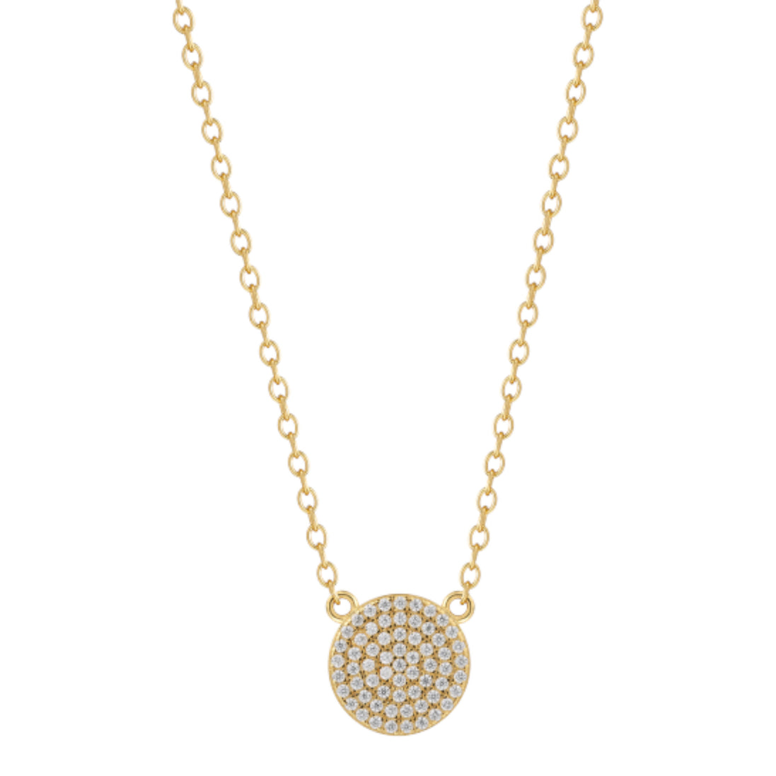 Kette "Poppy Glitz" vergoldet