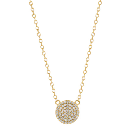 Kette "Poppy Glitz" vergoldet