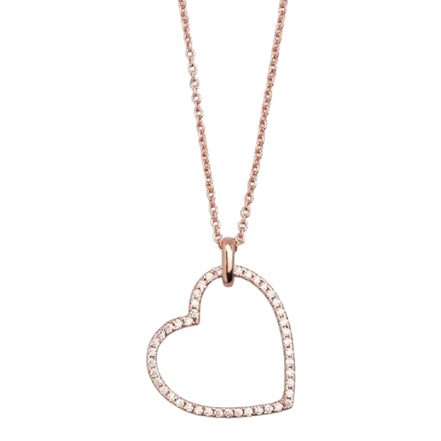 Kette Damen "Love Story" roséfarben