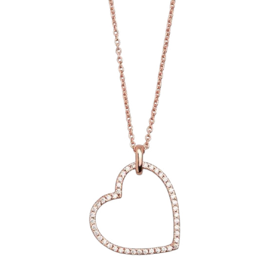 Kette Damen "Love Story" roséfarben