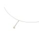 Boccia Damen Collier Titan mit Anhänger Perle 08037-01