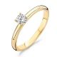 BLUSH Ring 14 Karat Gelbgold mit Zirkonia 1132YZI