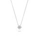 BLUSH Halskette 14 Karat Weißgold mit Zirkonia 3057WZI
