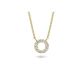 BLUSH Kette 14 Karat Gelbgold mit Zirkonia 3125YZI