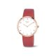 BOCCIA Damenuhr Armband Leder Rot 3309-05
