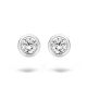 BLUSH Ohrstecker 14 Karat Weißgold mit Zirkonia 7214WZI