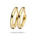 BLUSH Creolen 14 Karat Gelbgold 7232YGO
