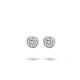 BLUSH Ohrstecker 14 Karat Weißgold mit Zirkonia 7255WZI