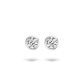 BLUSH Ohrstecker 14 Karat Weißgold mit Zirkonia 7256WZI