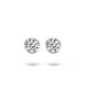 BLUSH Ohrstecker 14 Karat Weißgold mit Zirkonia 7257WZI