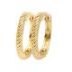 BLUSH Creolen 14 Karat Gelbgold 7266YGO