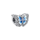 PANDORA MOMENTS Charm Schmetterling blau Zirkonia 790761C01