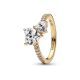 PANDORA Ring doppeltes Herz 161198C01 (1)