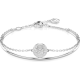 Meteora bangle White Rhodium plated 5683447_8407