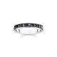 THOMAS SABO Ring schwarze Steine TR2358-643-11