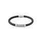XENOX Armband Herren Leder schwarz X4618