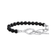 THOMAS SABO Armband Onyx Beads A2134-027-11-L19V