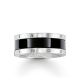 THOMAS SABO Ring Silber / Keramik schwarz TR1994-454-11
