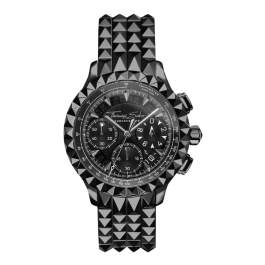 THOMAS SABO Herrenuhr Rebel at Heart Schwarz WA0359-202-203